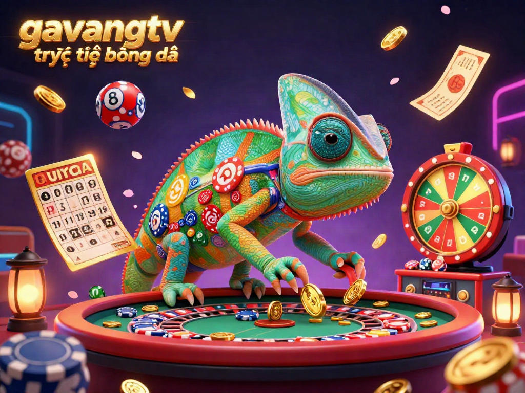 Experience live sports with gavangtv trực tiếp bóng đá in a vibrant casino setting filled with games and excitement.