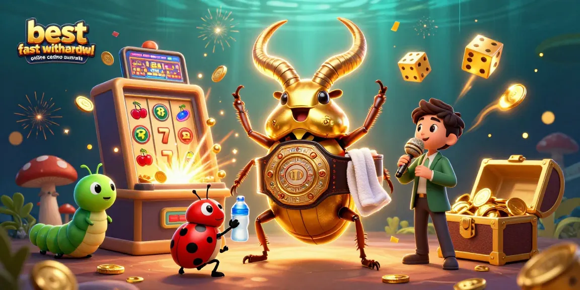 Experience the thrill of the best fast withdrawal online casino australia with vibrant characters and dynamic gaming elements.